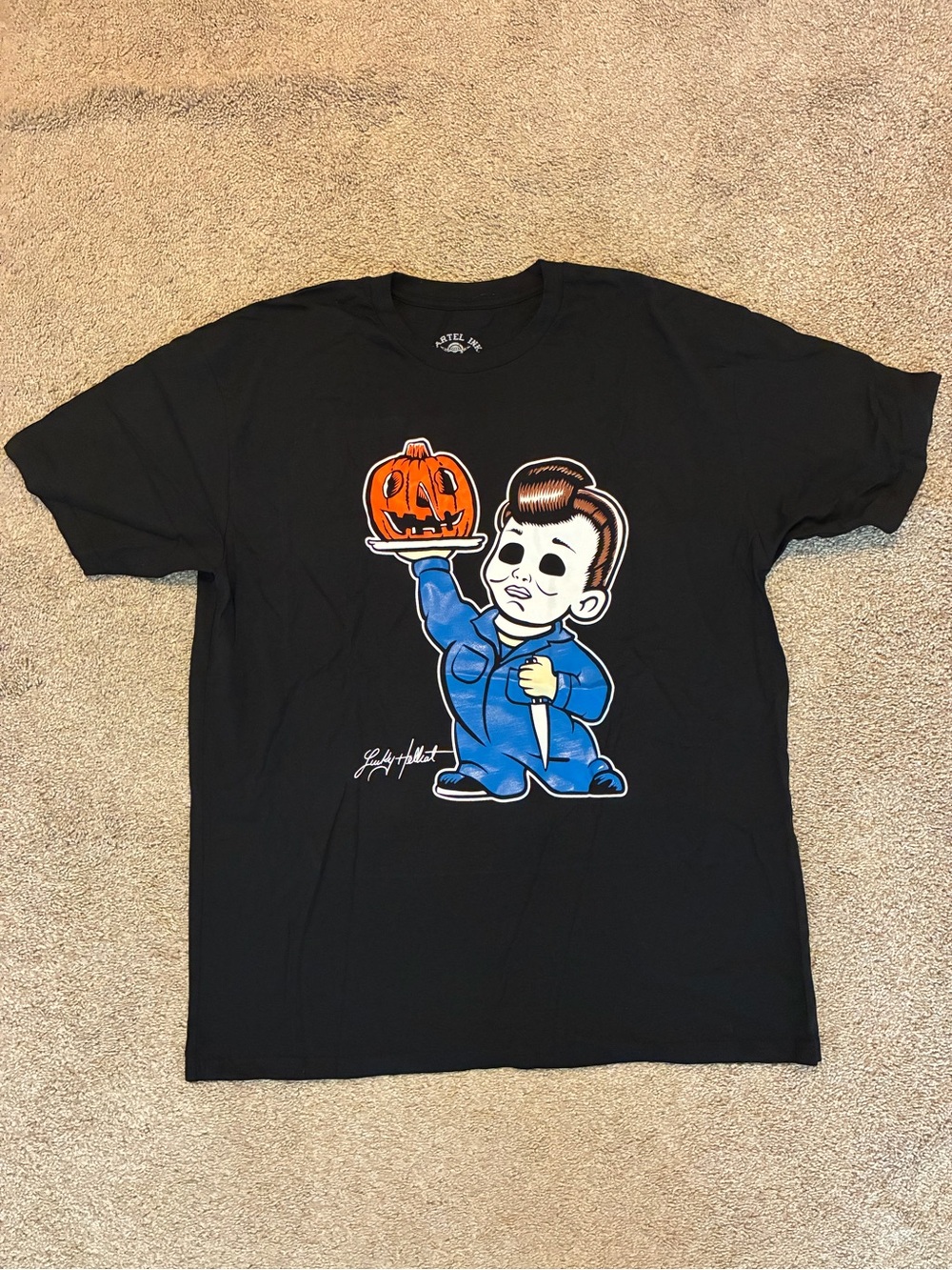 Cartel Ink Halloween Michael Myers Big Boy XL men’s t-shirt